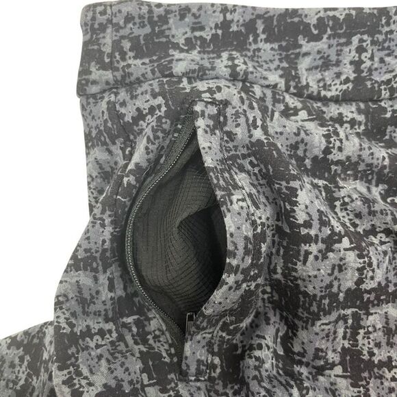 Betabrand Womens Shibori Print Straight Leg Yoga Dress Pants Black Gray Size XL - Picture 7 of 15